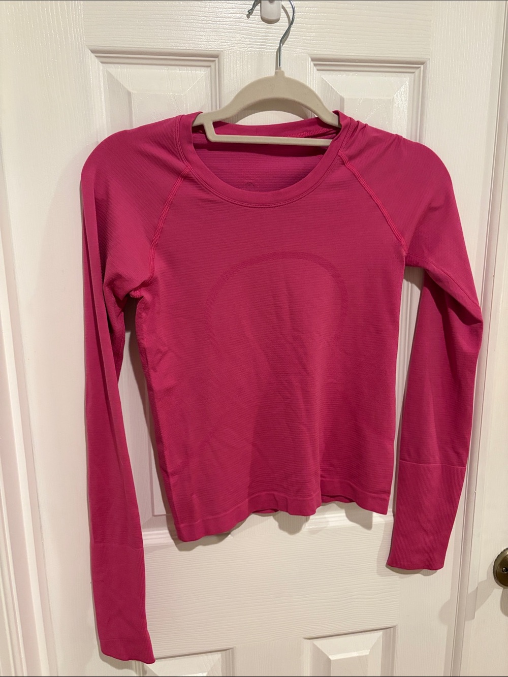 Lululemon Pink Swiftly Long Sleeve Tee Shirt
